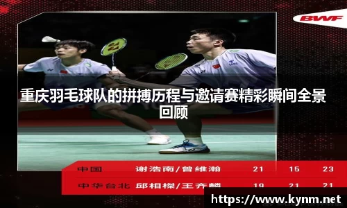 重庆羽毛球队的拼搏历程与邀请赛精彩瞬间全景回顾